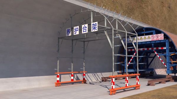 宁夏隧道施工动画制作公司 - 隧道施工工艺和施工方法 - 隧道施工汇报动画视频 - bim 工程施工动画